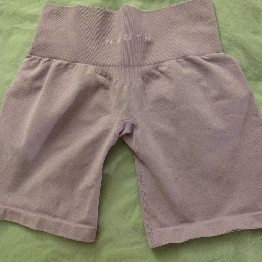 NVGTN Lilac Biker Shorts